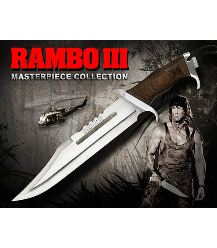 Cuchillo Rambo III Masterpiece Collection