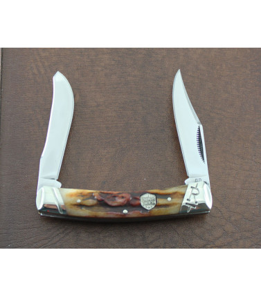 Small Moose Brown Stag Bone