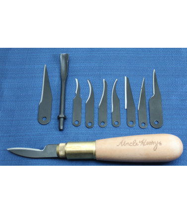 Uncle Henry Wood Carving Kit