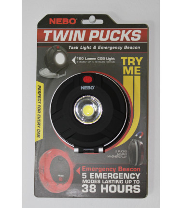 Twin Pucks Task Light & Beacon