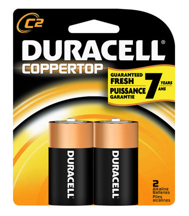 Duracel C Batteries 2pk