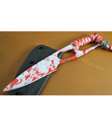 Brothersville Custom Red Skull