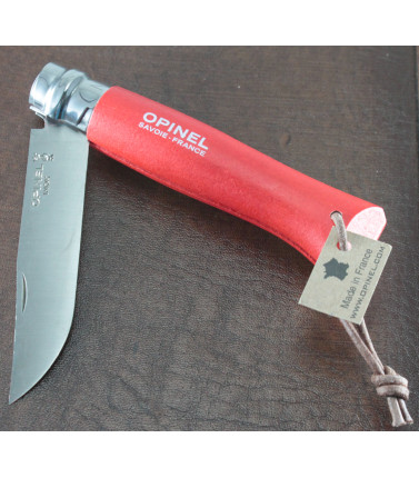 No8 Trekking Knife Red