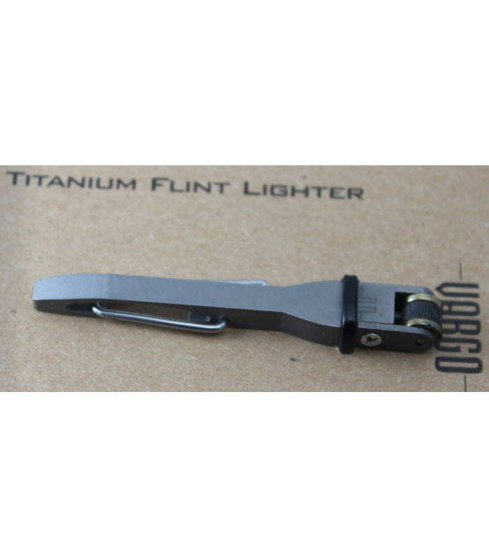 Titanium Flint Lighter