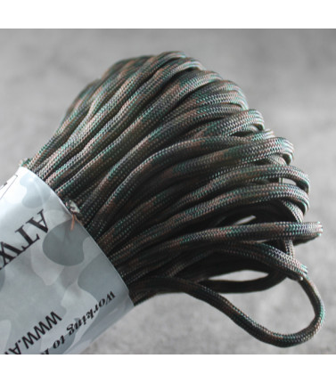 550 Paracord Woodland Camo