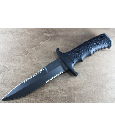 Silver Trident Dbl Serr Black