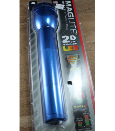 MagLite LED 2 D Cell BLUE