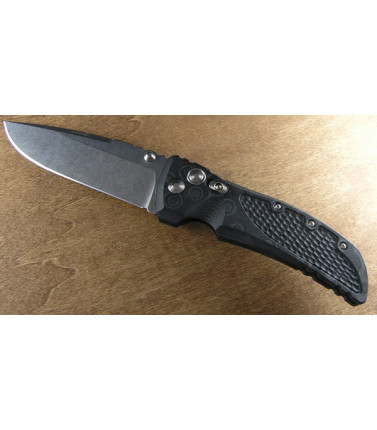 EX01 Black G10 Drop Point PE