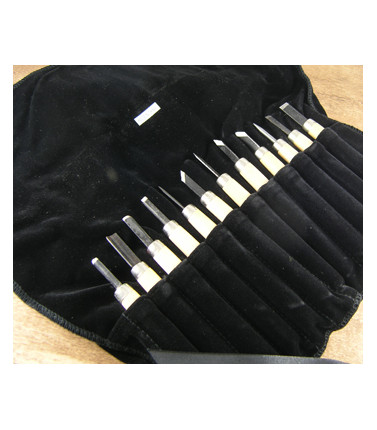 Twelve Piece Chisel Set