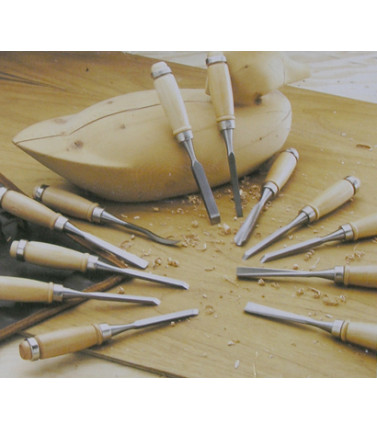 12 pc Carving Chisel Set