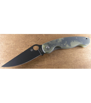 Black Military Dig Camo PE