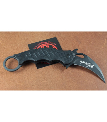 Fox Karambit Black G10
