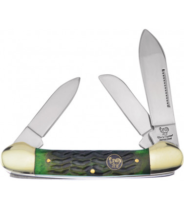 Canoe Antique Green Bone