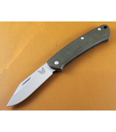 Proper Brown Canvas Micarta