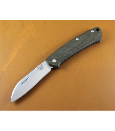 Proper Green Canvas Micarta