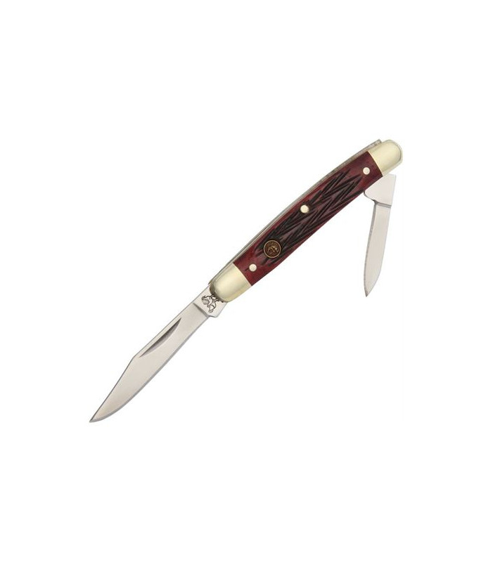 Pen Knife Red Pick Bone