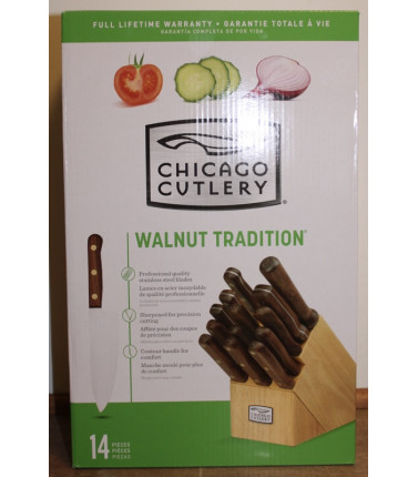Chicago Cutlery Walnut Traditi