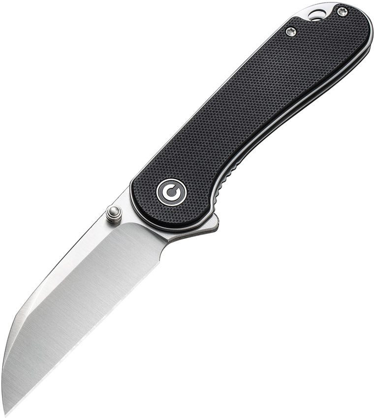 Elementum Wharncliffe Blade Nitro V Steel Black G10 Handle